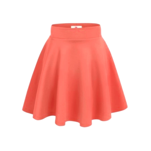 Bethany Mota Dresses & Skirts - 🎉💕HOST PICK💕🎉 👗3 for 25$ 👗Coral Skater Skirt NWOT